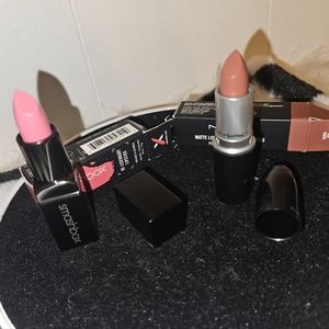 MAC lipstick and Smashbox lipstick
